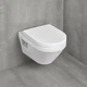 Унитаз подвесной Villeroy & Boch Architectura TwistFlush Rimless 5684CL01 c сиденьем Soft Close дюропласт (смыв Tornado) - изображение 2