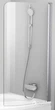 Шторка для ванны RAVAK CVSK1 160/170 Transparent 7QRS0C00Y1 полированный алюминий правосторонняя - изображение 1