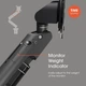 Кронштейн для монітора Vogel's MOMO 4137 Monitor Arm Motion Plus (black) - зображення 6