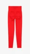 Фитнес лосины однотонные женские 6208 L Красный shop (2000999181436) - изображение 4