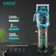 Набор для стрижки VGR V-645 аккумуляторный 3в1 со сменными насадками LED-индикатор - изображение 13