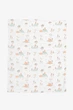 Пеленка муслиновая Trendy Tot Модный карапуз 03-01494 Белый shop (2000991021648) - изображение 1