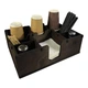 Барный органайзер WNINE Comfort Quad Organizer, деревянная стойка для стаканов, аксессуаров и салфеток 302×246×110 мм (WN-015) - изображение 4