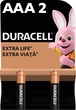 Батарейки DURACELL Basic 77133 AAA1.5V LR03 2 шт на блістері shop (5000394077133) - зображення 1