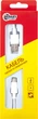 Кабель DENGOS USB - Type-C 4A QC3.0 1м White (PLS-TC-4A-WHITE) - изображение 3