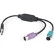 Контролер Cablexpert (UAPS12-BK), USB 1.1/2 x PS/2, 0.3 м, чорний - зображення 1