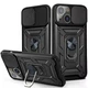 Протиударний броньований чохол із захистом камери для iPhone 13 та iPhone 14 Armor Case Keysion black - зображення 1