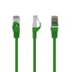 Патч-корд Cablexpert (PP6-3M/G) FTP, cat.6, літий, 50u "штекер із засувкою, 3 м, зелений - зображення 1