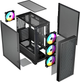 Obudowa Logic Concept Dart Pro ARGB Midi Black Mesh (AT-DART-PRO-ARGB-10) - obraz 5