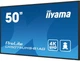 Монітор Iiyama 50" ProLite LH5075UHS-B1AG - зображення 6