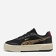 Женские кеды низкие Puma Carina Mia Animal Flair 40351502 35.5 (3UK) 22 см Puma Black-Alpine Snow (4069156916432) - изображение 3