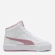 Женские кеды кожаные высокие Puma Carina Mia Mid 40264003 36 (3.5UK) 22.5 см Puma White-Poised Pink-Puma Gold (4069156910690) - изображение 1
