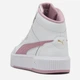 Женские кеды кожаные высокие Puma Carina Mia Mid 40264003 36 (3.5UK) 22.5 см Puma White-Poised Pink-Puma Gold (4069156910690) - изображение 6