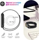 Ремешок ArmorStandart Milanese Magnetic для Xiaomi Smart Band 10/9/8 Titanium Grey (ARM86893) - изображение 4