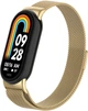 Ремешок ArmorStandart Milanese Magnetic для Xiaomi Smart Band 10/9/8 Gold (ARM86891) - изображение 1