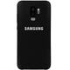 Чехол-накладка Silicone case для Samsung S9 Plus (25) Black черный - зображення 2