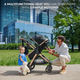 Универсальная коляска 3 в 1 Kinderkraft Esme Pure Black (KSESME00BLK3000) - изображение 13
