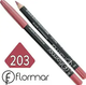 Карандаш для губ водостойкий Flormar Waterpoof Lipliner № 203 Subdued Pink (Приглушенный розовый) - изображение 2