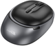 Миша Hoco GM34 Nuevo Dual-mode Business Wireless/Bluetooth Mouse Black Metal Gray (6942007632782) - зображення 2