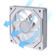 Wentylator Lian Li Reverse SL-INF 120 mm Single White (G99.12RSLIN1W.00) - obraz 6