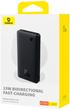 Powerbank Baseus Airpow Lite Power Bank 10000mAh 15W Cosmic Black (P10067500123-00) - obraz 4