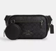 Сумка Coach Elias Belt Bag In Signature canvas, Gunmetal/Charcoal/Black - изображение 1