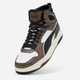 Чоловічі демісезонні черевики шкіряні Puma RBD Break Mid 40241308 44 (9.5UK) 28.5 см White/Black/Flat Bronze (4069156582057) - зображення 5