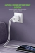 Мережевий зарядний пристрій MadeInFuture MFS12 12W A+C + кабель USB-A to USB-C White (MIF82822) - зображення 6