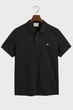 Чоловіче чорне поло SLIM SHIELD SS PIQUE POLO Gant XXL 2220 - изображение 5