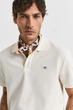 Чоловіче біле поло TEXTURED POLO Gant L 2014025 - изображение 4