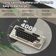 Бездротова механічна клавіатура ATTACK SHARK X85PRO White - изображение 9