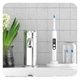 Підставка для зубної щітки та 4 насадок Braun Oral-B IO series з ковпаком Чорний - изображение 5
