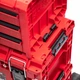 Мобильный комплект модульных боксов Qbrick System PRIME SET 1 RED Ultra HD Custom Набор ящиков для инструментов на тележке на колесах для домашней мастерской и гаража Органайзер Красный - изображение 9
