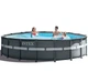 Круглый каркасный бассейн Intex 26334-0 с чашей из ПВХ 610х122 см на 30079 л Серый (127-9-26334-0) - изображение 1