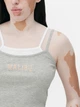 Топ Primark сірий-білий з принтом JLFIT740 L - изображение 3
