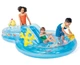 Детский надувной игровой центр-бассейн "На дне моря" Intex 301x193x71см (56143) - изображение 1