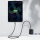 Зарядний пристрій Baseus Compact Quick Charger QC3.0+PD3.0 30W 2USB+Type-C 3A Чорний - зображення 6