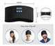 Bluetooth гарнитура повязка на голову спортивная эластичная с маской для сна музыкальная беспроводная - изображение 5