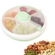 Ланч-бокс RIAS Snack Spinner на 5 отделений 18 см White-Green (3_06828) - изображение 2