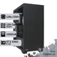 Двухпроцессорная рабочая станция PowerUp #564 AMD EPYC 7702 x2/256 GB/SSD 1TB/GeForce RTX 5060 8GB для 3D моделирования видеомонтажа рендеринга для инженеров и архитекторов - изображение 1