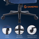 Крісло ігрове GamePro fgc750db Fabric Dark Blue - изображение 10