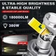 LED Лампа S&O H11 H9 H8 світлодіодна лінза з обманкою 12-32V прожектор за 1шт - зображення 11