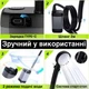 Портативный душ с насосом на аккумуляторе 9000mAh полевой Lixada Походный переносной душ для дачи туризма - изображение 2