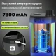 Портативний душ із насосом електричний MaxFlow 7800mAh польовий похідний переносний душ для туризму, дачі та дому - зображення 3