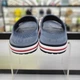 Чоловічі кроксі Слайд Баябенд Сині Crocs Bayaband Slide Navy White (48/49, синій) - зображення 15