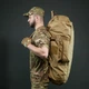 Сумка-рюкзак Універсал на 69л | Kiborg для ЗСУ| Cordura 1000D | Койот - зображення 10