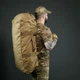 Сумка-рюкзак Універсал на 69л | Kiborg для ЗСУ| Cordura 1000D | Койот - зображення 11