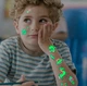 Детские светящиеся переводные наклейки для тела 5 sheets-B цветные временные татуировки с единорогами для девочек, 5 листов, разноцветные (110423452) - изображение 4