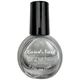 Лак - краска для стемпинга с кисточкой Kand Nail, 10 мл. Серебряный - изображение 1