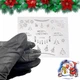 Новогодние 3D наклейки (Елки, снежинки, надписи) 114 для дизайна ногтей на прозрачной основе - изображение 4
